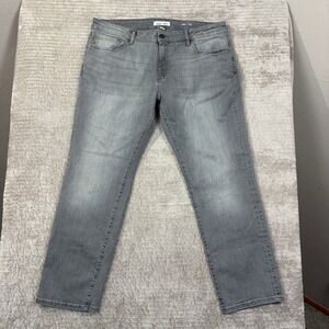 Warp + Weft AMS Amsterdam Slim Jeans Mens 36x30 Smoke Grey SKU 166330